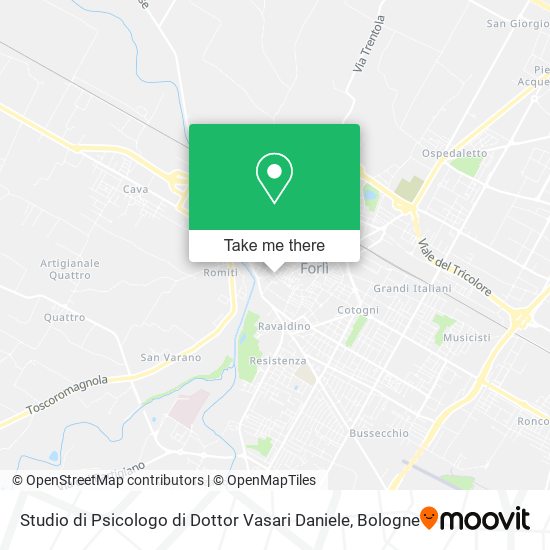 Studio di Psicologo di Dottor Vasari Daniele map
