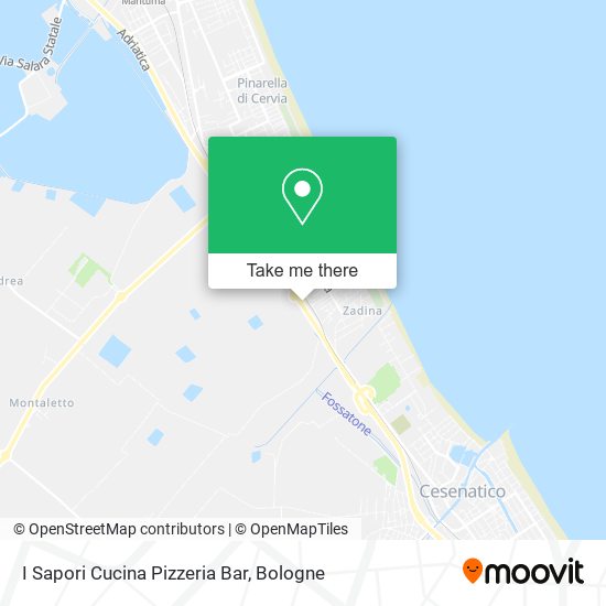 I Sapori Cucina Pizzeria Bar map
