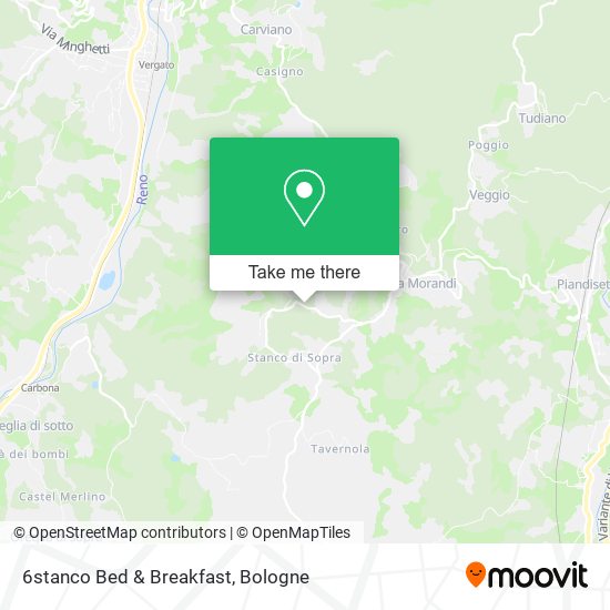 6stanco Bed & Breakfast map