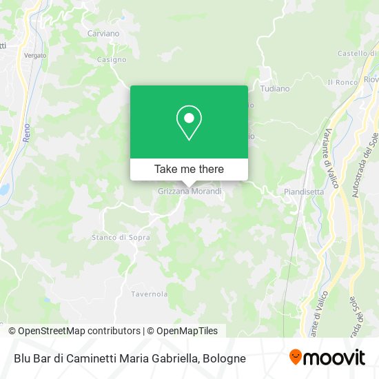 Blu Bar di Caminetti Maria Gabriella map
