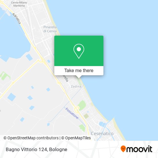 Bagno Vittorio 124 map