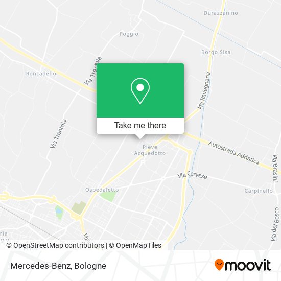 Mercedes-Benz map