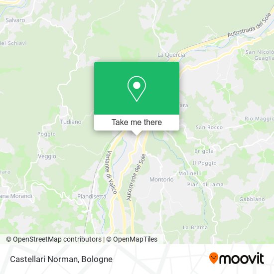 Castellari Norman map