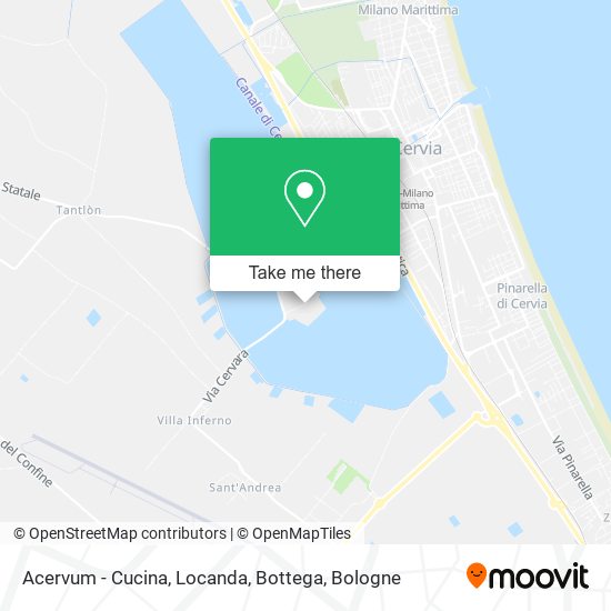 Acervum - Cucina, Locanda, Bottega map