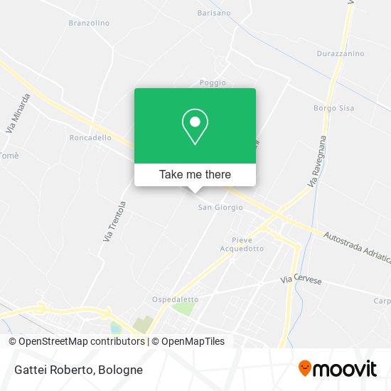 Gattei Roberto map