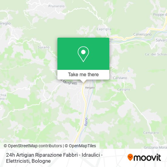 24h Artigian Riparazione Fabbri - Idraulici - Elettricisti map