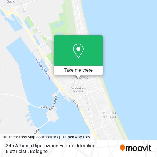 24h Artigian Riparazione Fabbri - Idraulici - Elettricisti map