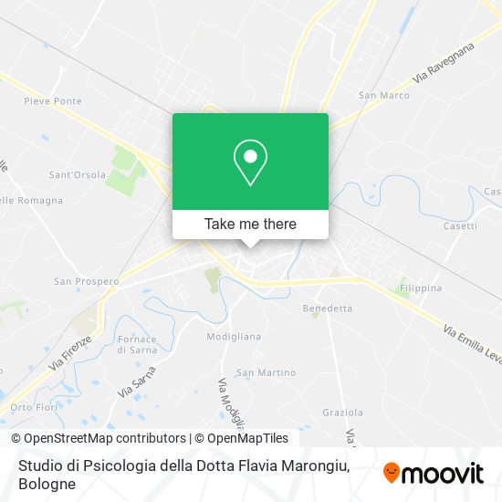 Studio di Psicologia della Dotta Flavia Marongiu map