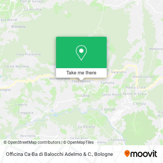 Officina Ca-Ba di Balocchi Adelmo & C. map