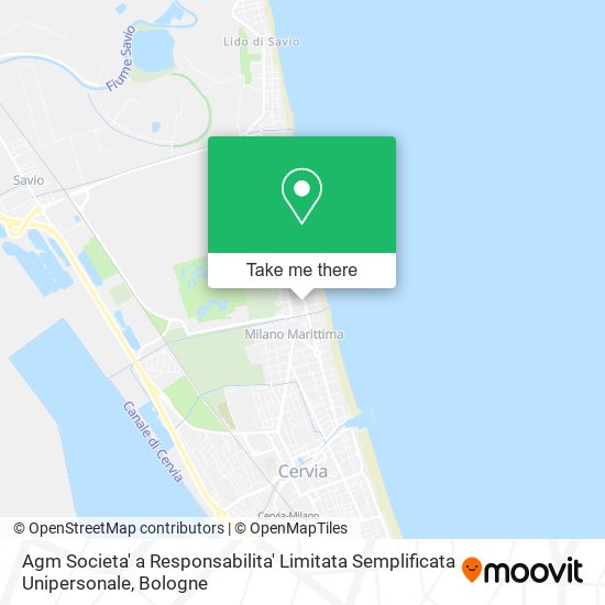 Agm Societa' a Responsabilita' Limitata Semplificata Unipersonale map