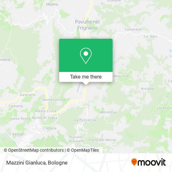 Mazzini Gianluca map