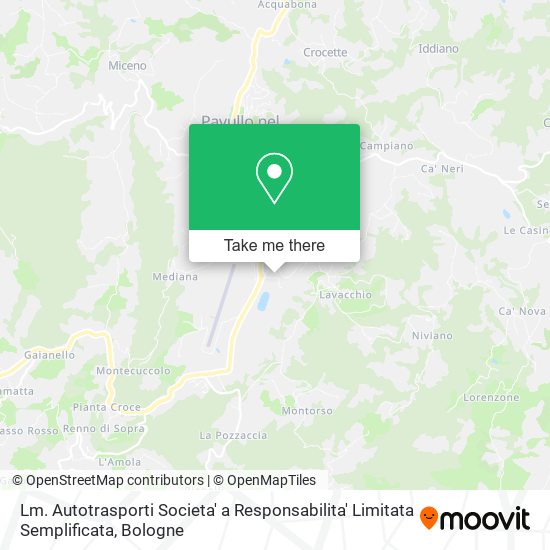 Lm. Autotrasporti Societa' a Responsabilita' Limitata Semplificata map