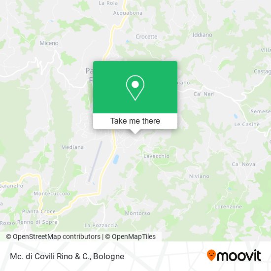 Mc. di Covili Rino & C. map