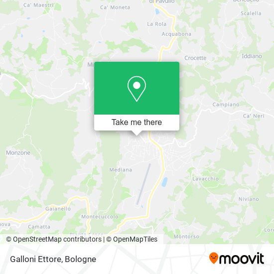 Galloni Ettore map