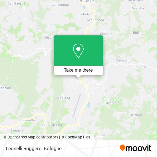 Leonelli Ruggero map