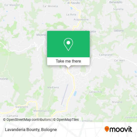 Lavanderia Bounty map