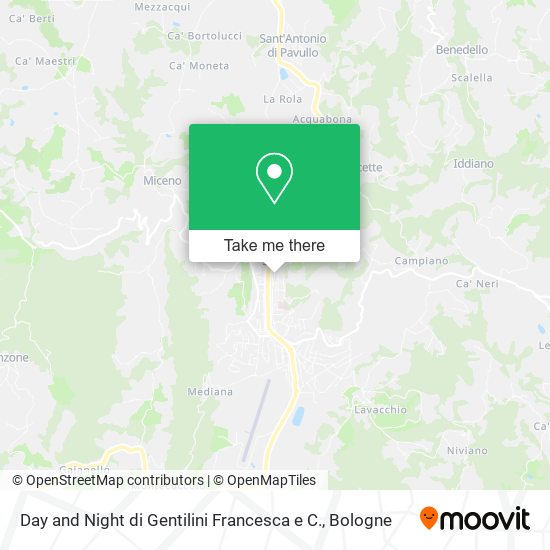 Day and Night di Gentilini Francesca e C. map