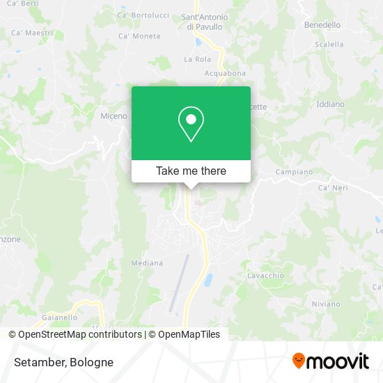 Setamber map