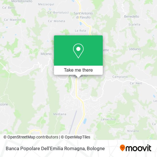 Banca Popolare Dell'Emilia Romagna map