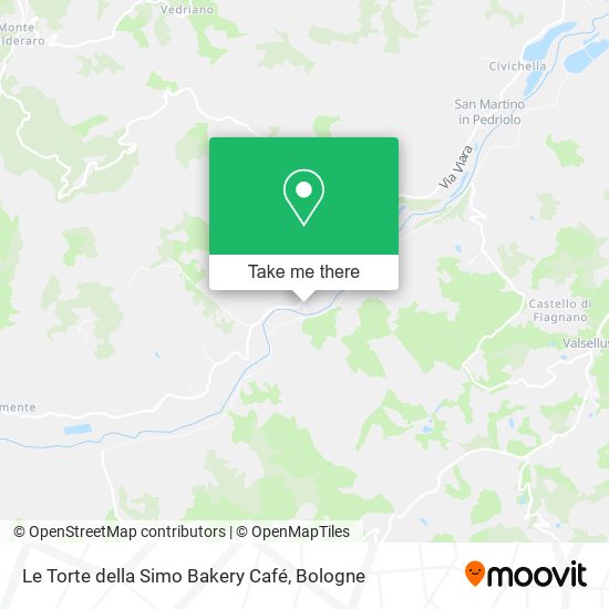 Le Torte della Simo Bakery Café map
