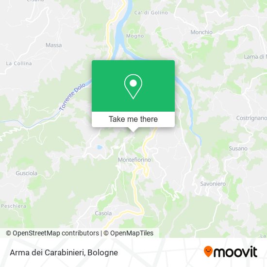 Arma dei Carabinieri map