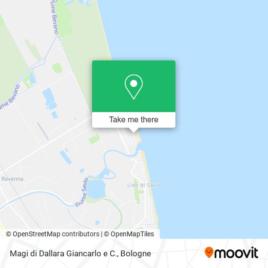 Magi di Dallara Giancarlo e C. map