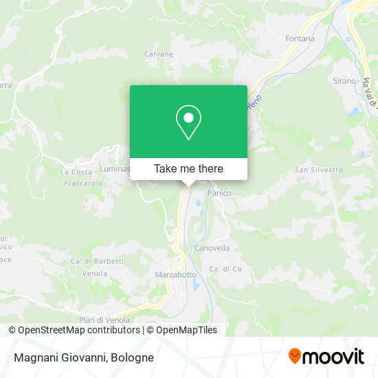 Magnani Giovanni map