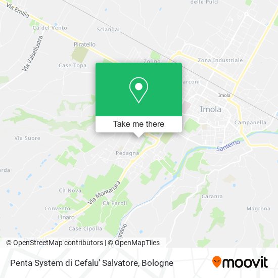 Penta System di Cefalu' Salvatore map