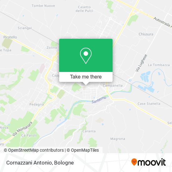 Cornazzani Antonio map