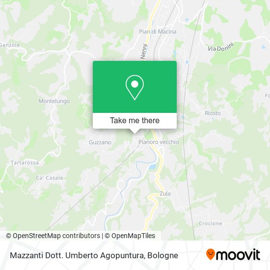 Mazzanti Dott. Umberto Agopuntura map