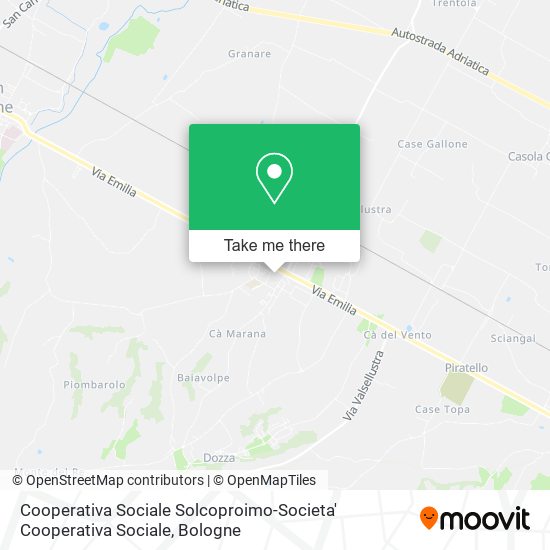 Cooperativa Sociale Solcoproimo-Societa' Cooperativa Sociale map