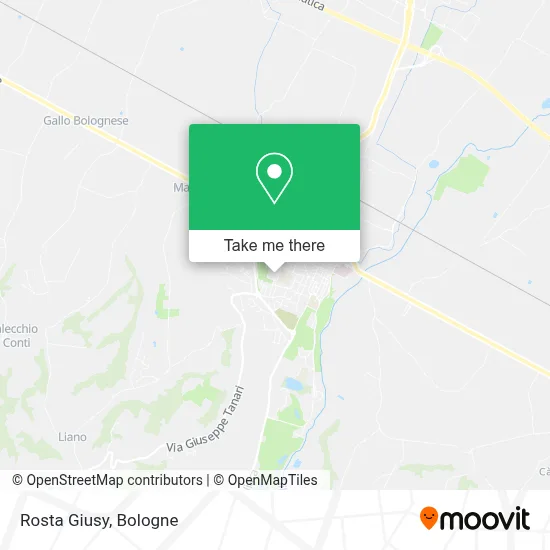 Rosta Giusy map