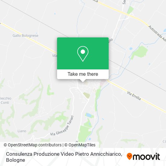 Consulenza Produzione Video Pietro Annicchiarico map