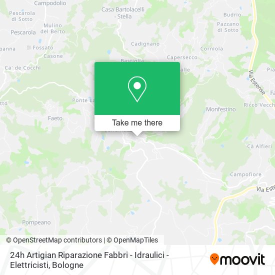 24h Artigian Riparazione Fabbri - Idraulici - Elettricisti map