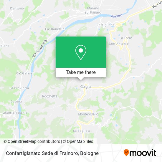 Confartigianato Sede di Frainoro map