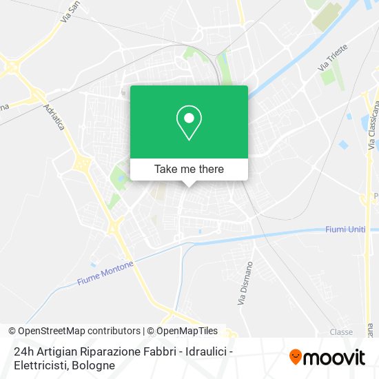 24h Artigian Riparazione Fabbri - Idraulici - Elettricisti map
