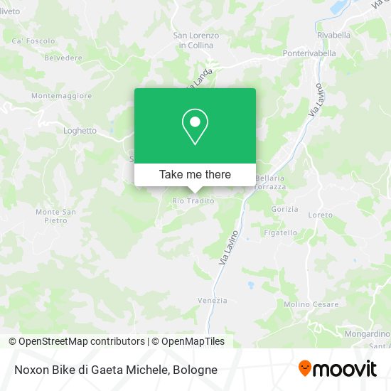 Noxon Bike di Gaeta Michele map