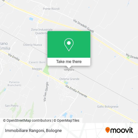 Immobiliare Rangoni map