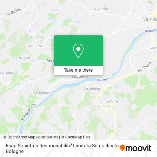 Esap Societa' a Responsabilita' Limitata Semplificata map