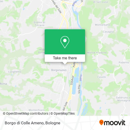 Borgo di Colle Ameno map