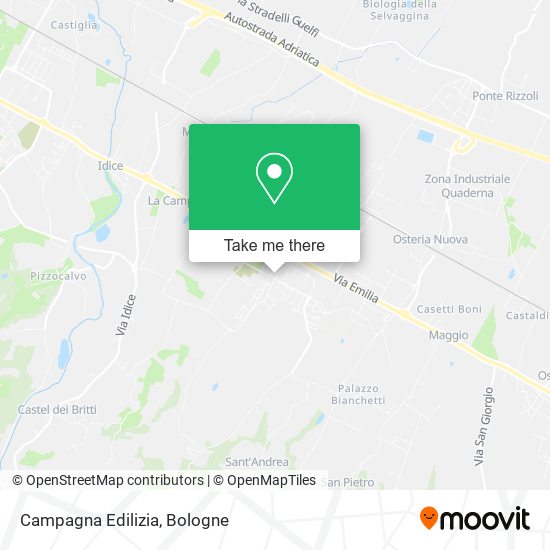 Campagna Edilizia map