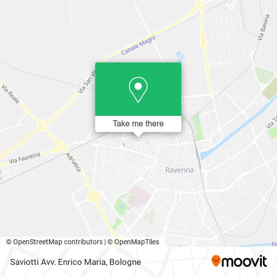 Saviotti Avv. Enrico Maria map