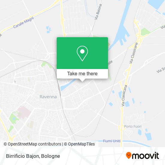 Birrificio Bajon map