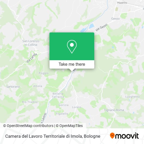Camera del Lavoro Territoriale di Imola map