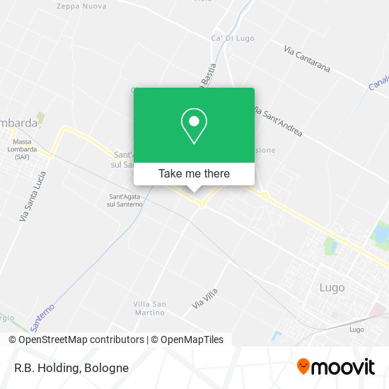 R.B. Holding map
