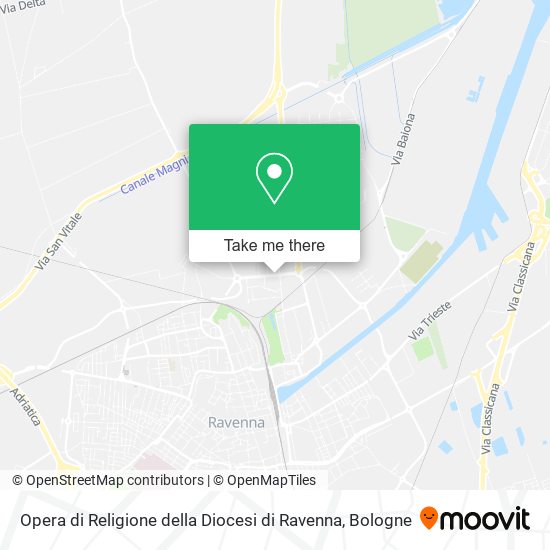 Opera di Religione della Diocesi di Ravenna map