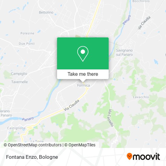 Fontana Enzo map