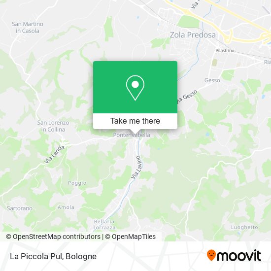 La Piccola Pul map