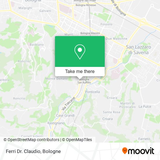 Ferri Dr. Claudio map