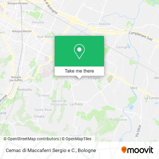 Cemac di Maccaferri Sergio e C. map